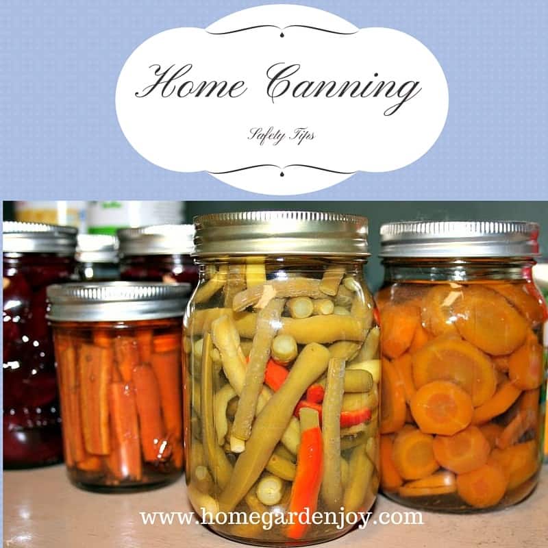 home canning safety tips