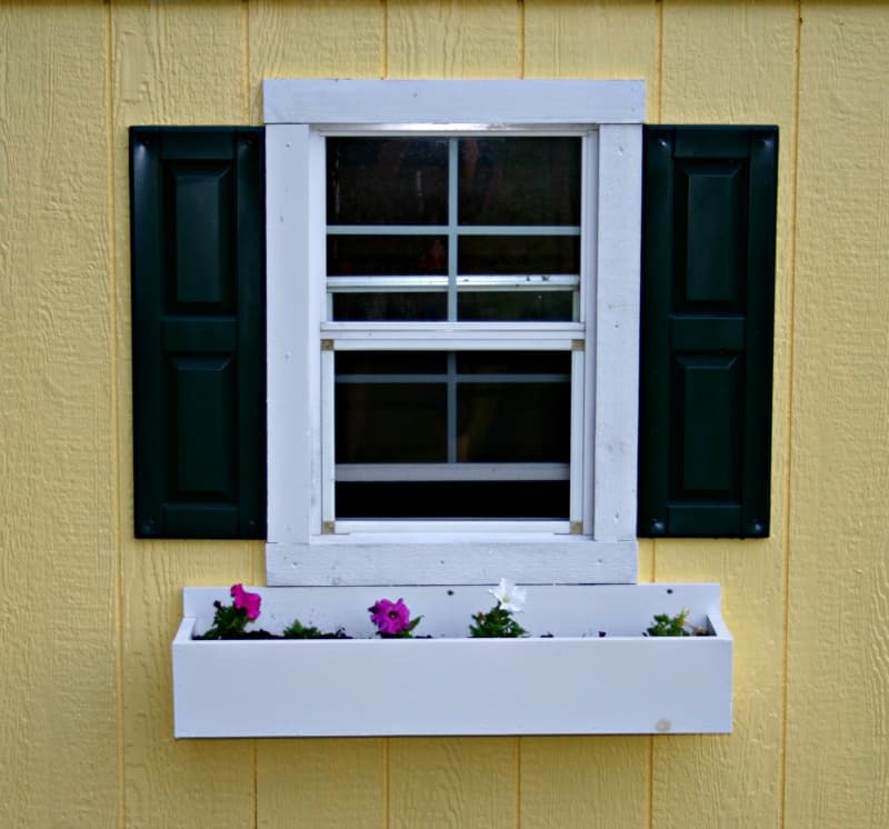 shed window box