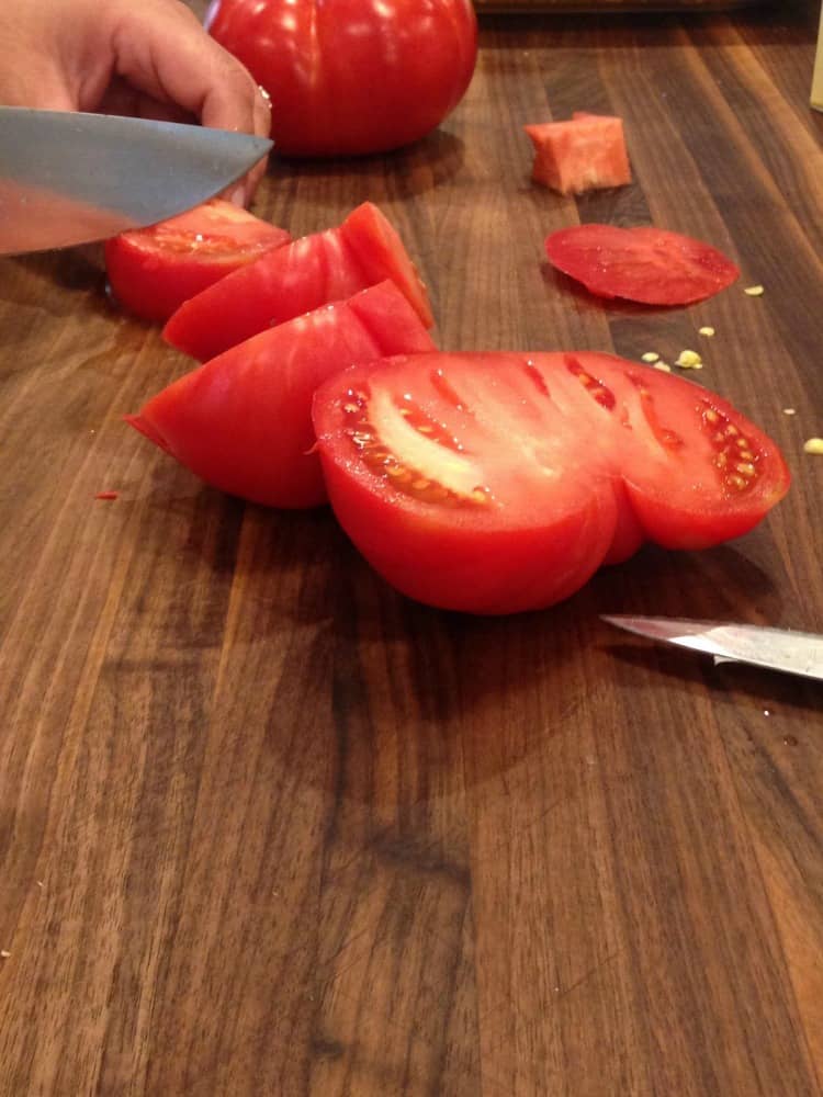 tomato locules