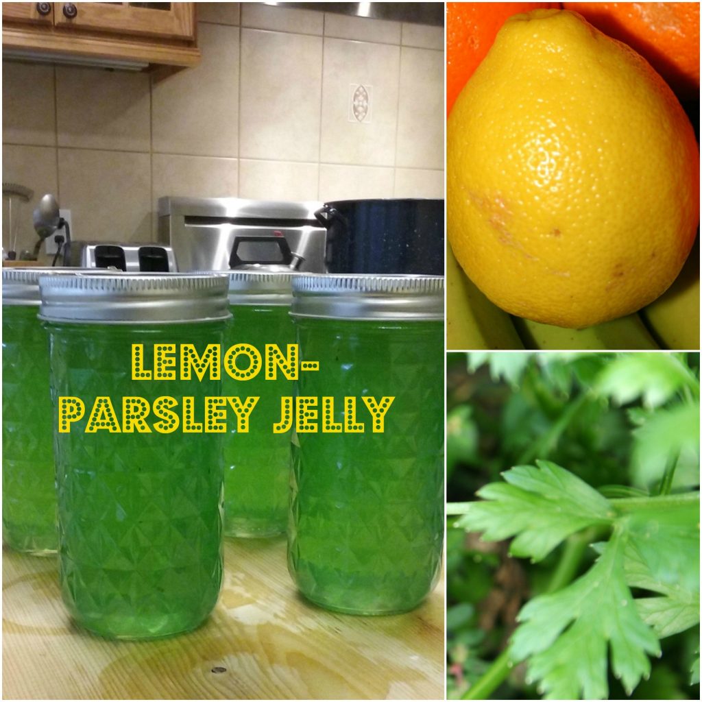 lemon parsley jelly