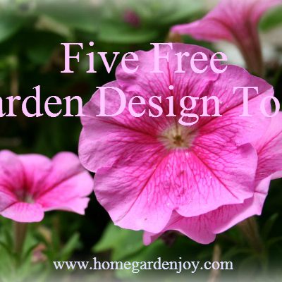 five free garden design tools