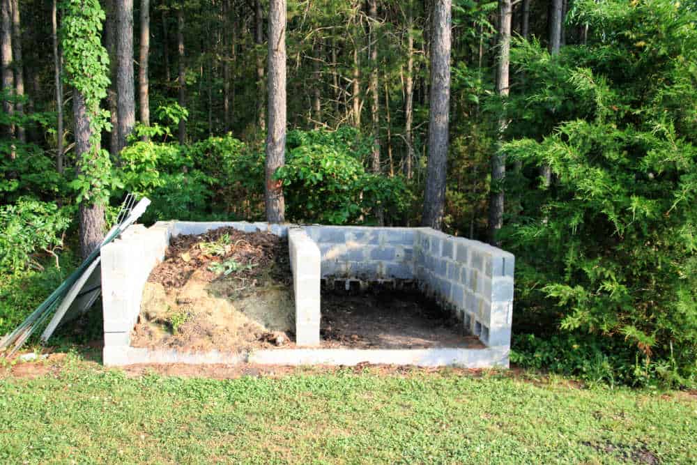 picture of a big composting system