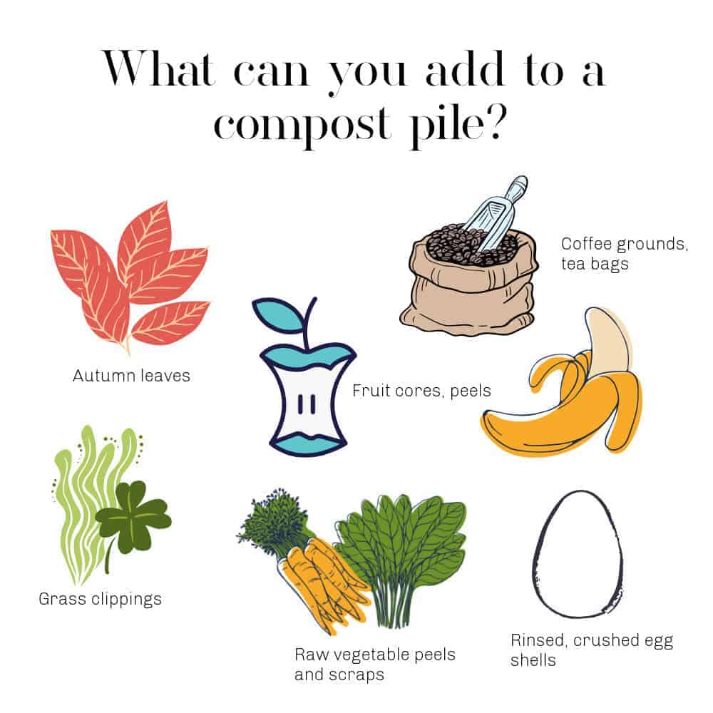 what to add to a compost pile