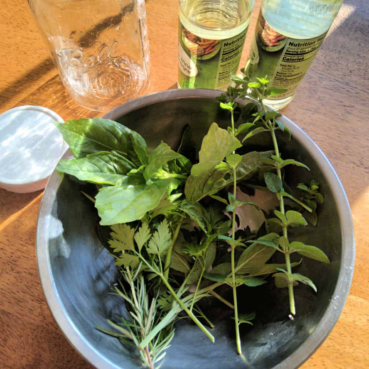 Italian Herb Vinegar Recipe - Home Garden Joy