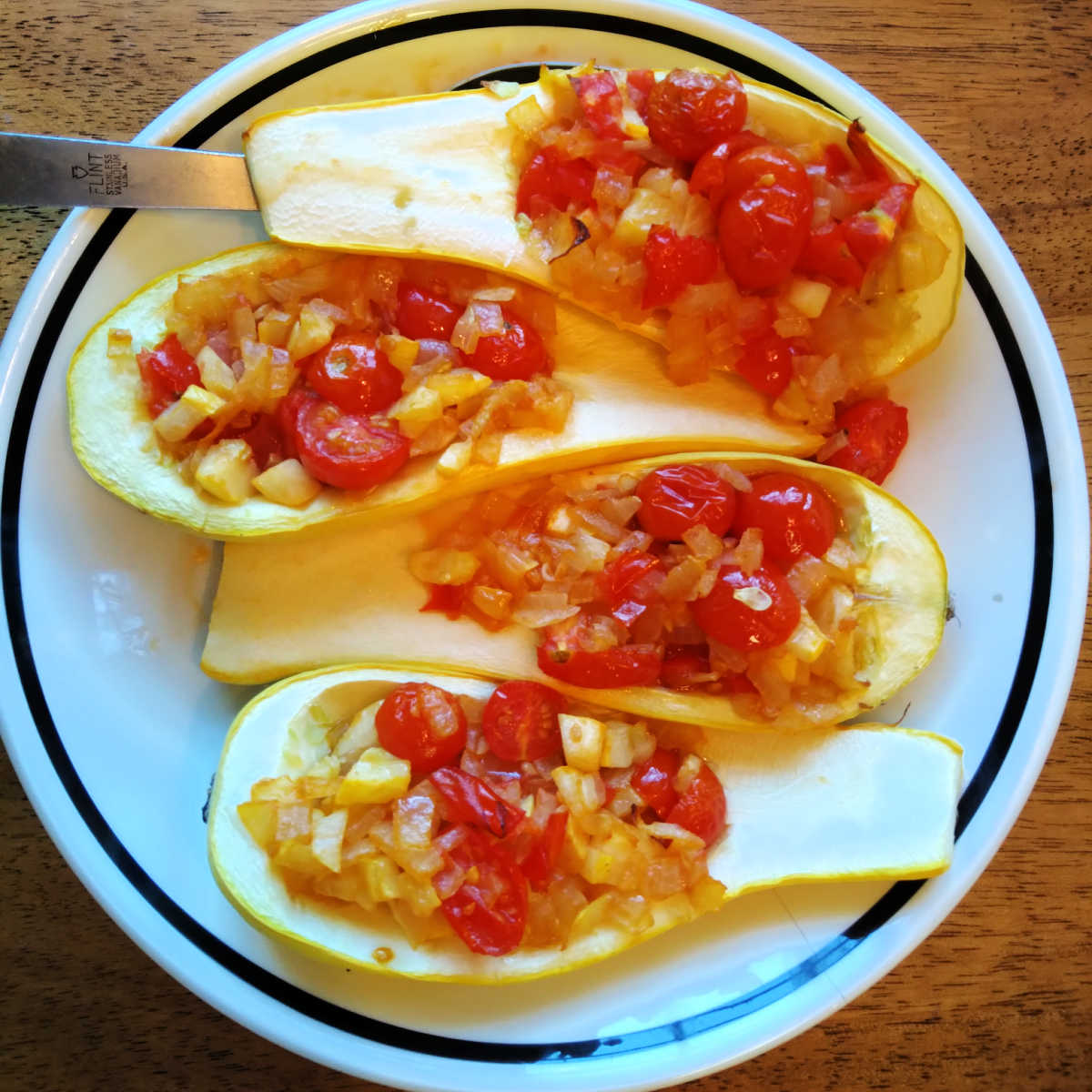 stuffed summer squash