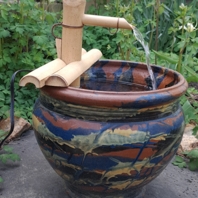 bamboo fountain